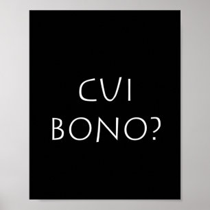 Cui bono poster