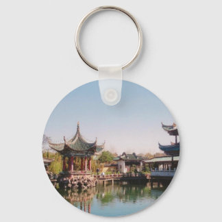 Cui Hu Qiu Bo in de stad Kun Ming Sleutelhanger