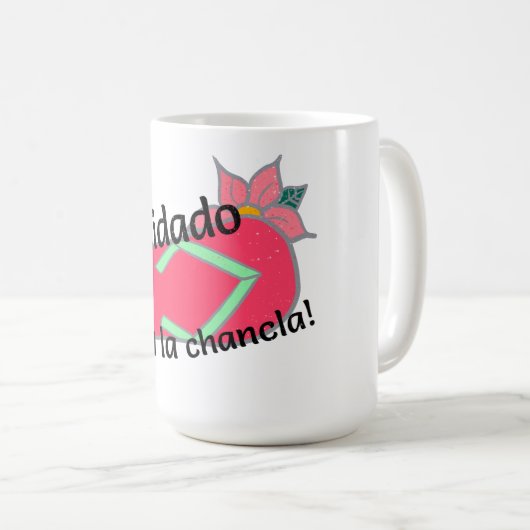 Cuidada Con La Chancla Mug (Devant droit)