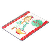 Cuillère à cuillère rétro fille recettes de livre (Côté gauche)