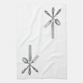 Cuillère, Couteau, Fourche - Serviette (Vertical)
