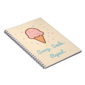 Cuillère, Sourire, Répéter – Cahier de glaçons aux (Côté Droit)