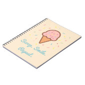 Cuillère, Sourire, Répéter – Cahier de glaçons aux (Côté gauche)