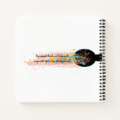 Cuillères de mesure recette personnalisée de livre (Dos)