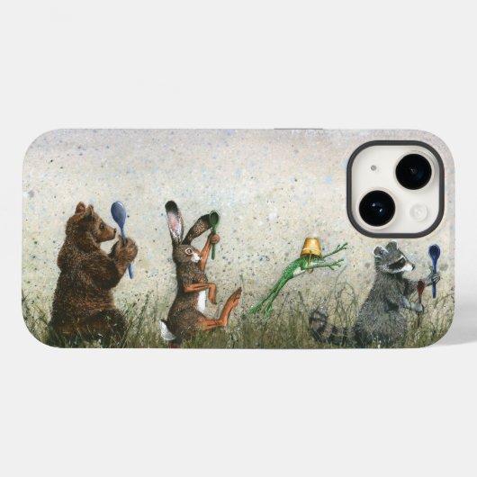 Cuillière! Coque de téléphone (Verso (horizontal))