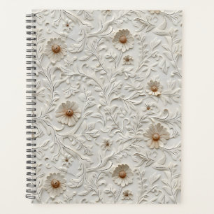 Cuir à outils à fleurs neutres