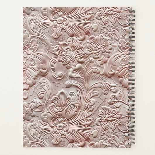 Cuir à outils rose vif vintage (Dos)