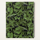 Cuir à outils vert vintage (Dos)