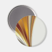 Cuir - Aimant fractal (Recto/Verso)