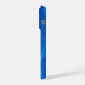 Cuir bleu élégant (Côté gauche)