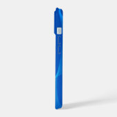 Cuir bleu élégant (Côté gauche)