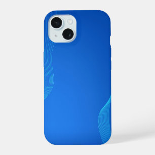 Cuir bleu élégant