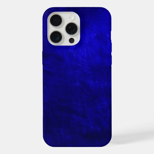 Cuir Bleu Royal (Verso)