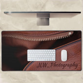 Cuir Brown non zippé personnalisable