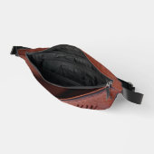 Cuir Brun Faux avec Initiales Stylé Unisexe (Ouvrir)