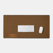 Cuir Faux Brown - Personnaliser (Clavier et souris)