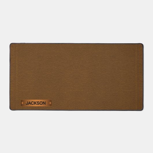 Cuir Faux Brown - Personnaliser (Recto)