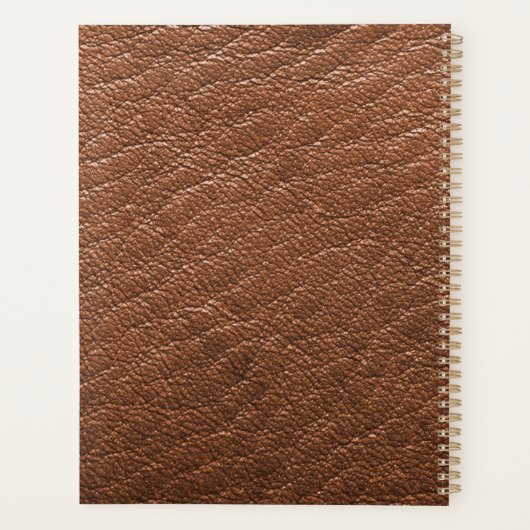 cuir marron (Dos)