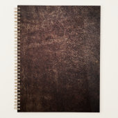 cuir marron vintage (Devant)