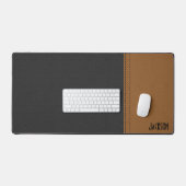 Cuir Noir Et Brown (Clavier et souris)