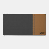 Cuir Noir Et Brown (Recto)