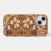 Cuir occidental travaillé de style vintage country (Verso Horizontal)