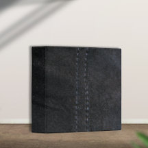 Cuir Soft Black Faux Suede