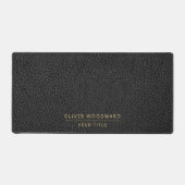Cuir Synthétique Nom Personnalisé (Recto)