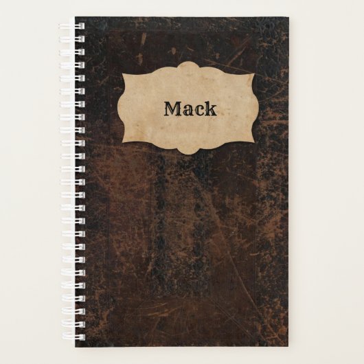 Cuir trempé Rustique (Look) Personnalisé (Devant)