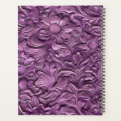 Cuir vintage violet (Dos)