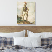 Cuirassier Canvas Afdruk (Insitu (Slaapkamer))
