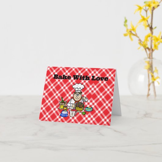 Cuire Avec Amour, Décorer Avec Carte D'Attitude (Fleur jaune)