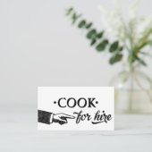 Cuire des Cartes de visite - N'importe quelle coul (Debout devant)