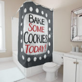Cuire Des Cookies Aujourd'Hui Douche Rideau (En situation)