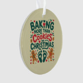 Cuire plus que des biscuits ce Noël Grossesse  (devant)