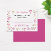 Cuisine à pain rose or Certificat cadeau d'ustensi (Bureau)