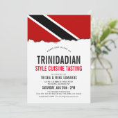 Cuisine À Thème Trini| Invitation du drapeau du pa (Debout devant)