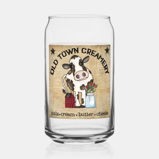 Cuisine ancienne ville ferme de vache crémeuse (Verso)