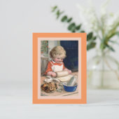 Cuisine au biscuit à la carte de Noël (Debout devant)