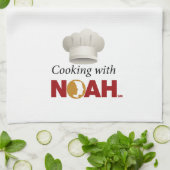 Cuisine avec serviette de cuisine NOAH (Plié)