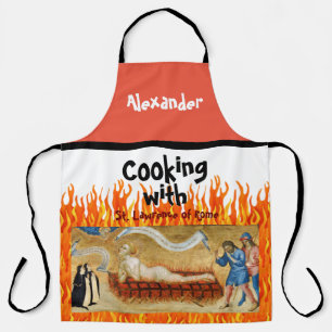 Cuisine avec tablier d'impression intégrale Saint-