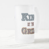 Cuisine barbecue King of the Grill Dit Mug (Devant droit)