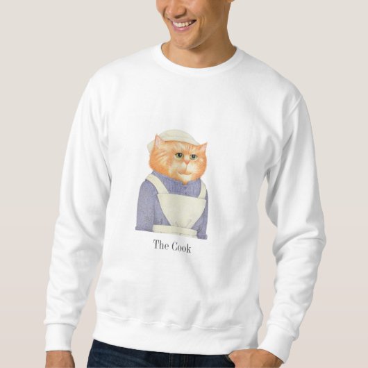 CUISINE CHAT Sweatshirt de base hommes (Devant)