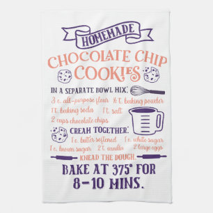 Cuisine, Chip Chocolat Recette Recette Serviette d