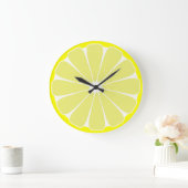 Cuisine Citron Fruit Mur Horloge Cadeau (Maison)
