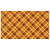Cuisine Citrouille Orange Plaid Grande Nappe (Devant (Horizontal))