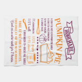 Cuisine, Citrouille tarte Recette Serviette de cui (Horizontal)