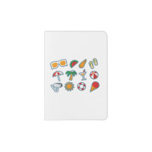 Cuisine couverture passeport - Vacances plage