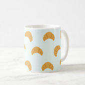 Cuisine Croissant Café Mug (Devant droit)