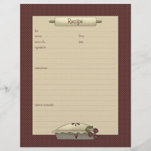 Cuisine de campagne ・ Feuilles de recettes